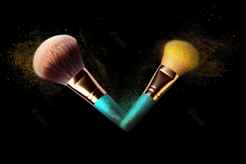 散粉光粒子动感时尚美妆背景图,高清,摄影图,摄影图片,图片大全,摄影图免费下载